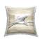 Stupell Industries Flying Heron Soft Sand Pattern Natural Tones Throw Pillow 18" x 18"